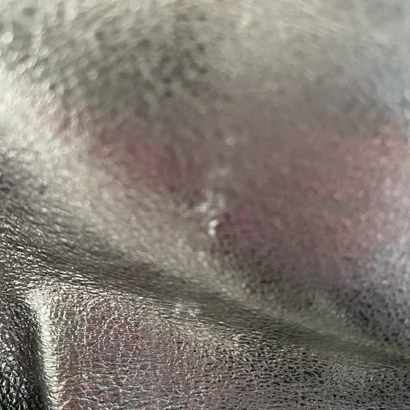 COACH DARK SILVER METALLIC BAG - Picture 7 of 8